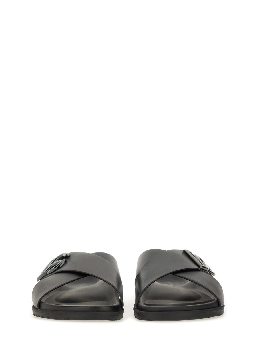 Dolce & Gabbana Men Calfskin Sandal DOLCE & GABBANA