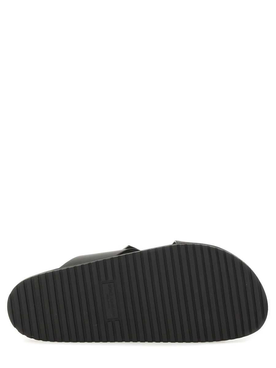Dolce & Gabbana Men Calfskin Sandal DOLCE & GABBANA