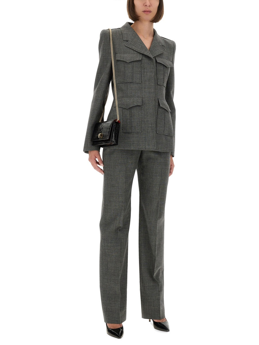 Alexander Mcqueen Women Wool Pants ALEXANDER MCQUEEN