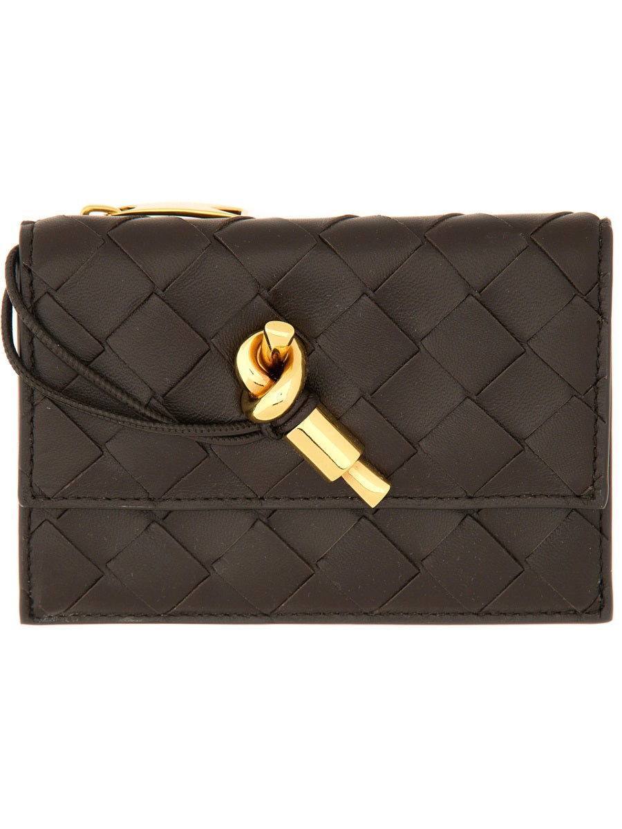 Bottega Veneta Women "Let's Go" Card Holder With Zipper BOTTEGA VENETA