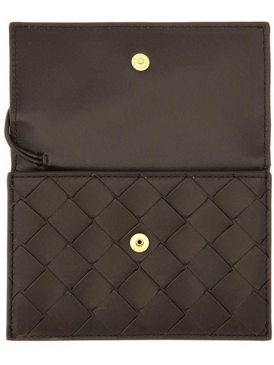 Bottega Veneta Women "Let's Go" Card Holder With Zipper BOTTEGA VENETA
