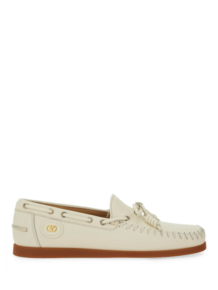 Valentino Garavani Men "Palm Avenue" Boat Moccasin VALENTINO GARAVANI