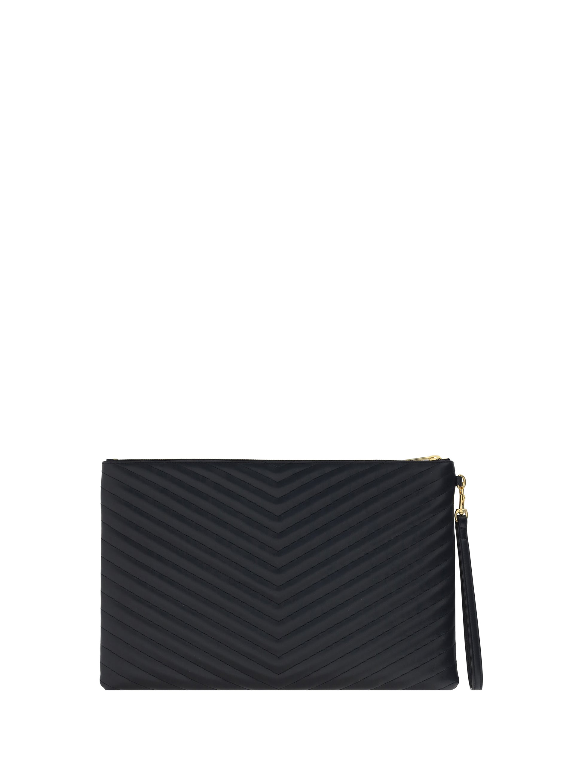Saint Laurent Women Leather Pouch SAINT LAURENT