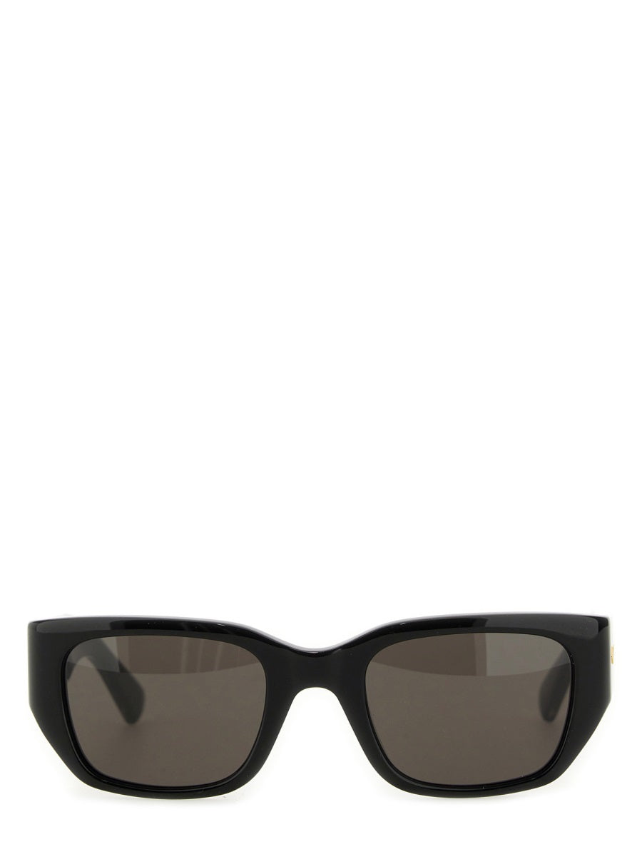 Bottega Veneta Unisex Square "Braided" Sunglasses BOTTEGA VENETA