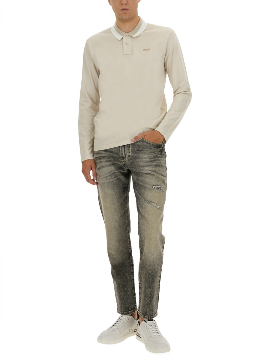 Boss Men Polo Shirt "Peoxfordlong" BOSS
