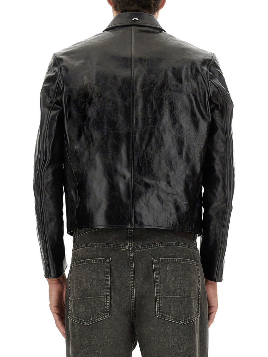 Our Legacy Men Giacca Mini In Pelle OUR LEGACY