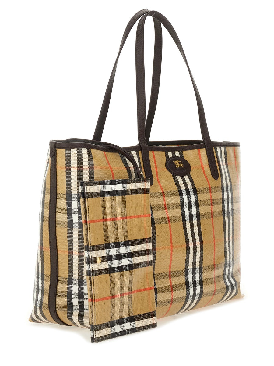 Burberry Women Borsa A Spalla "Tote Highlands" Media BURBERRY