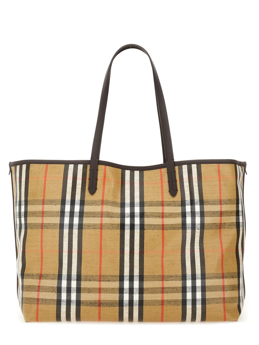 Burberry Women Borsa A Spalla "Tote Highlands" Media BURBERRY