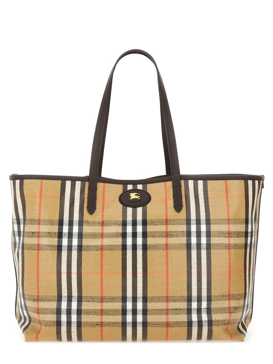 Burberry Women Borsa A Spalla "Tote Highlands" Media BURBERRY