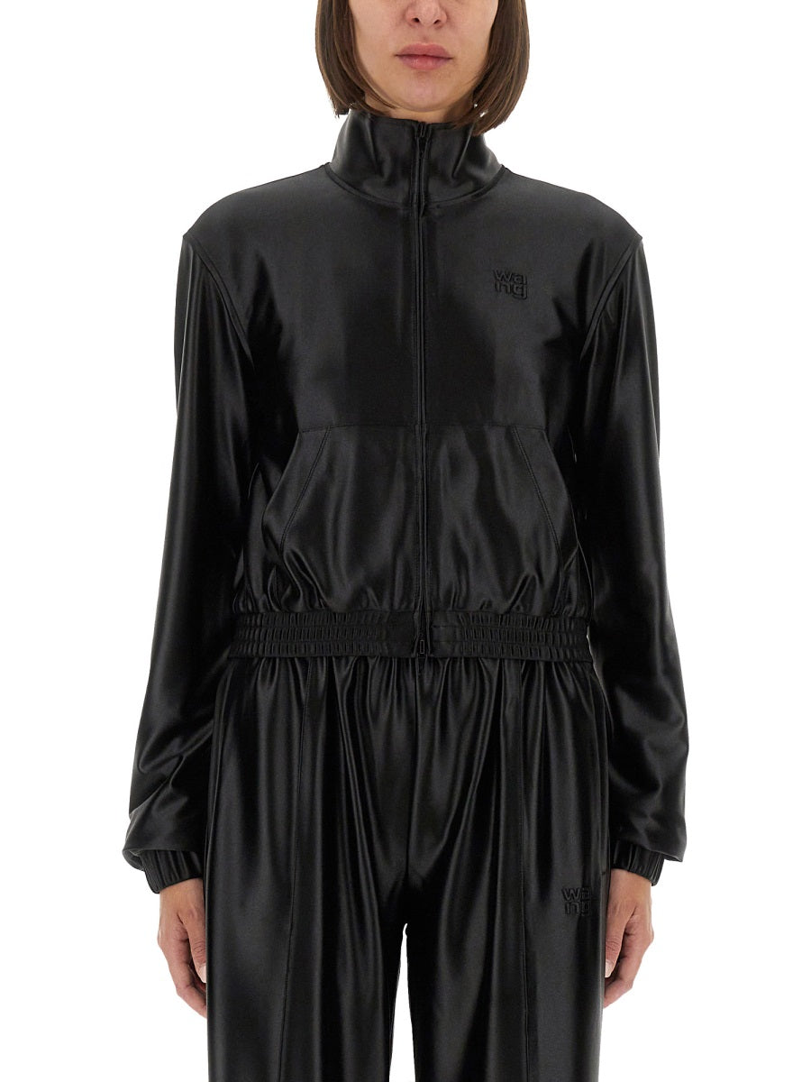 Alexander Wang Women Satin Faille Sweatshirt ALEXANDER WANG