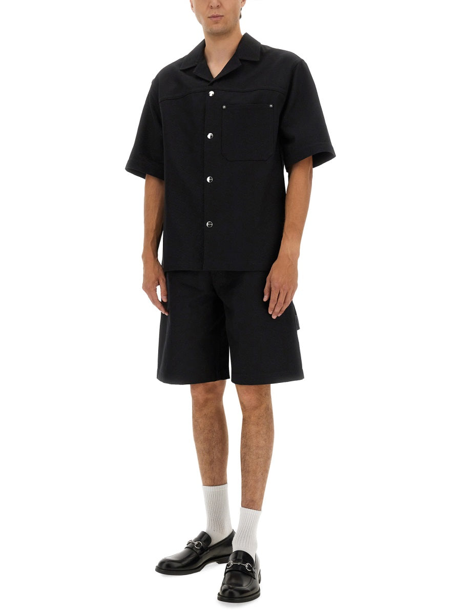 Gucci Men Gg Jacquard Shirt GUCCI
