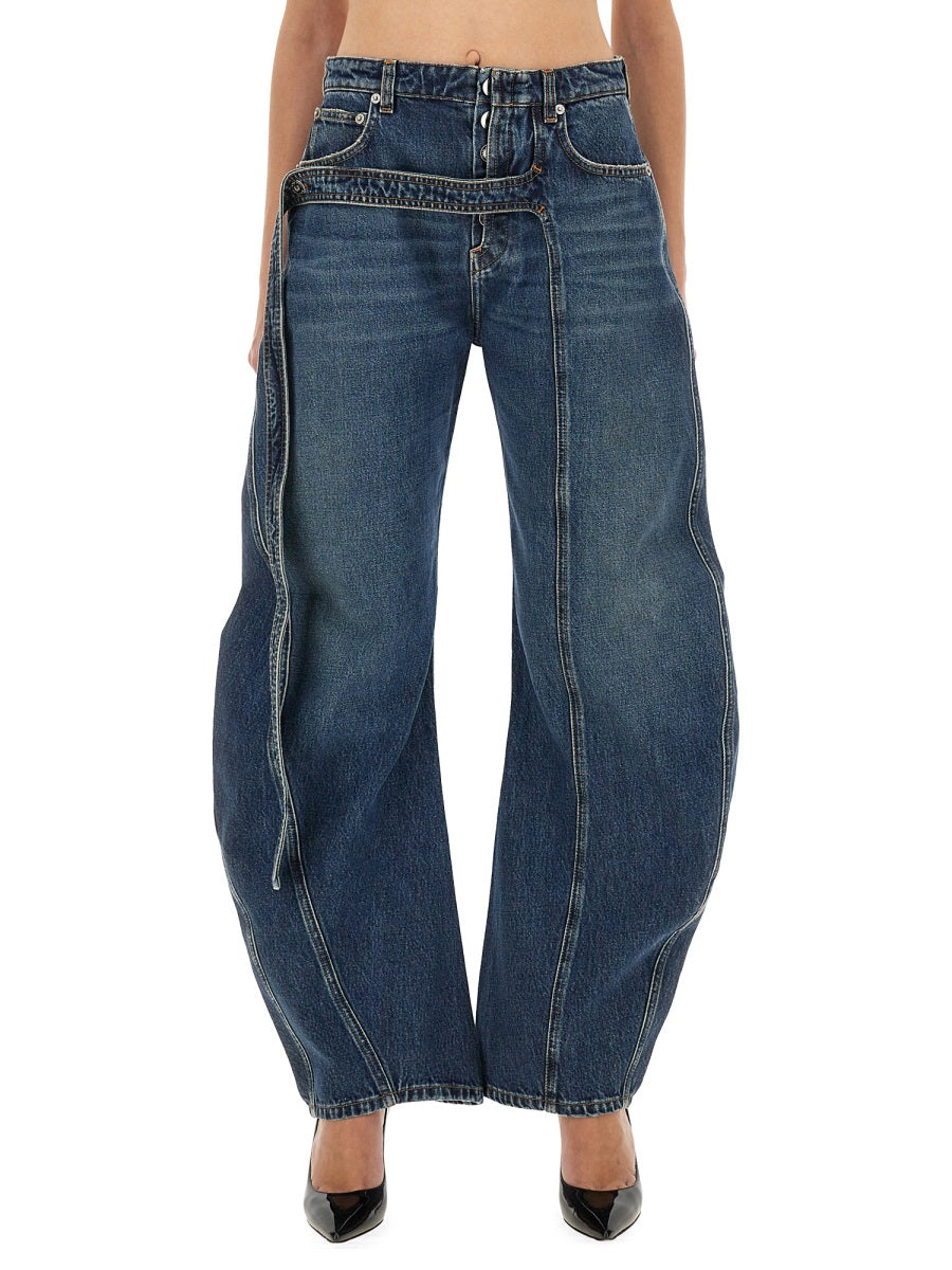 Jean Paul Gaultier Women Low-Rise Jeans JEAN PAUL GAULTIER