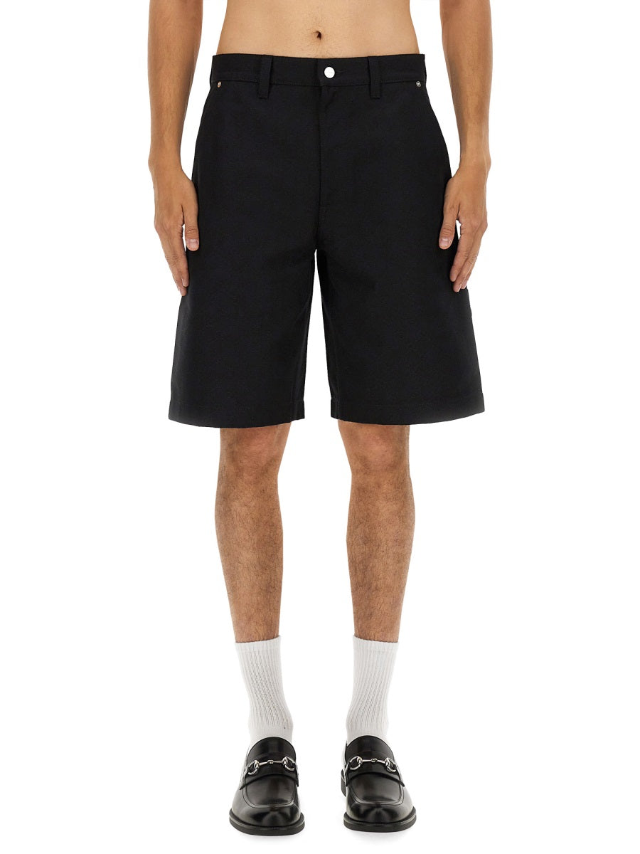 Gucci Men Short Gg Jacquard GUCCI