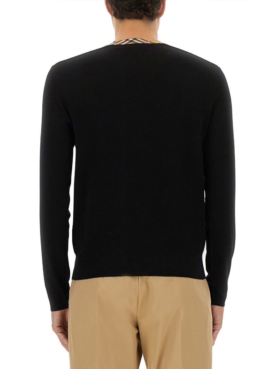 Burberry Men Wool Jersey. BURBERRY