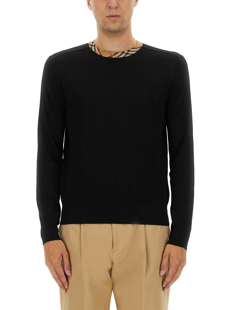 Burberry Men Wool Jersey. BURBERRY