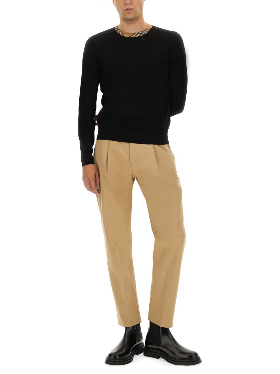 Burberry Men Wool Jersey. BURBERRY