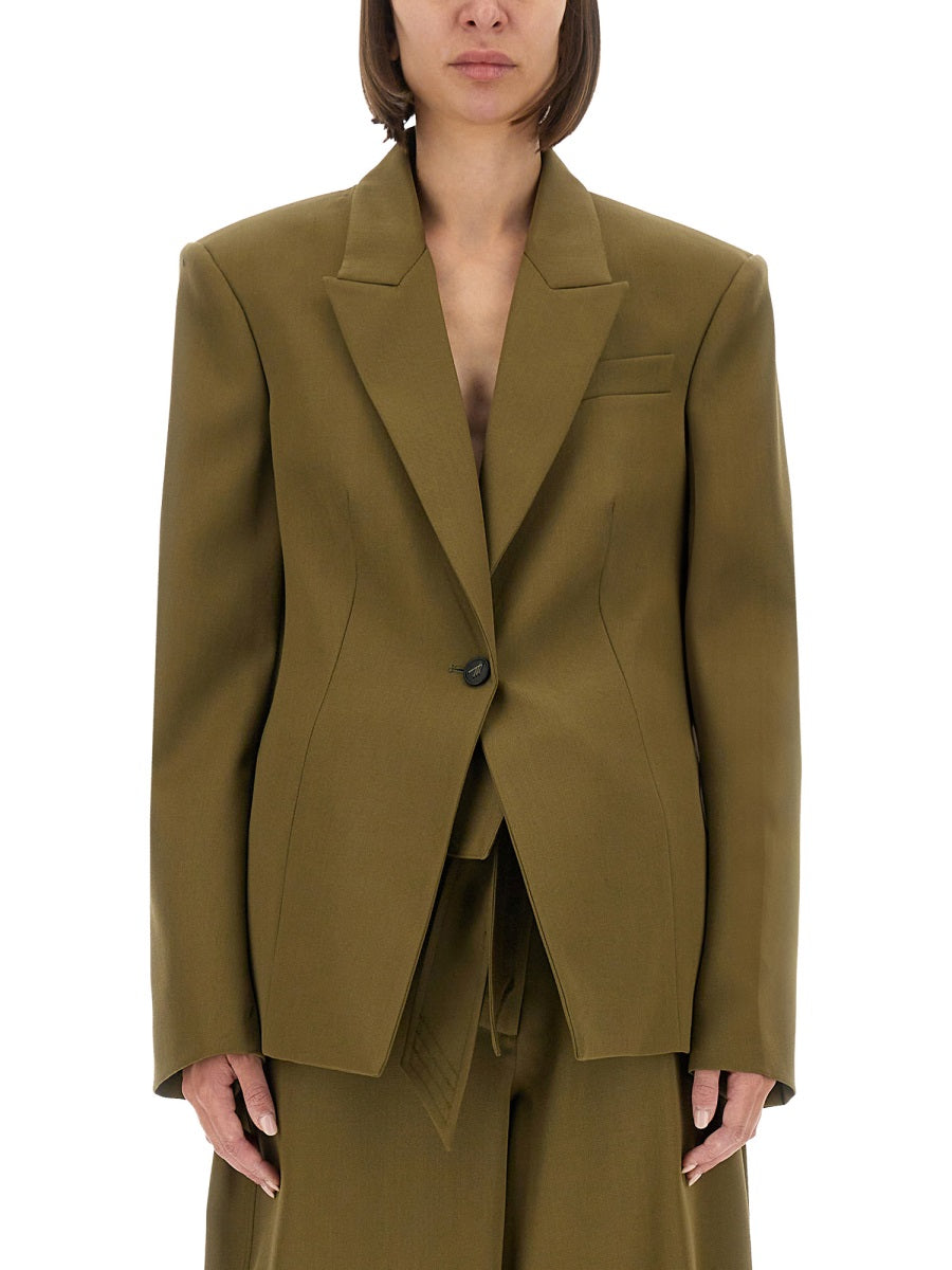 The Attico Women Gabardine Jacket THE ATTICO
