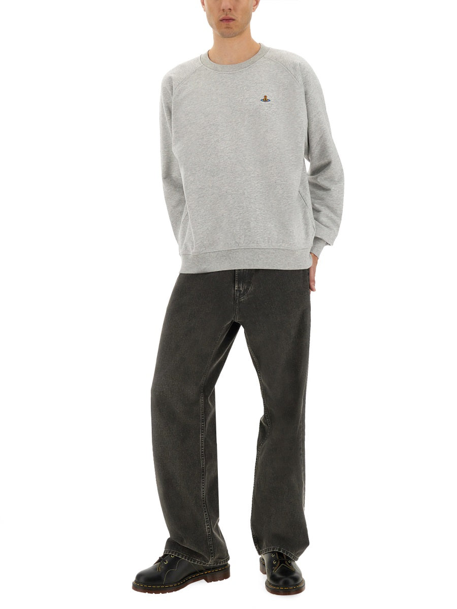 Vivienne Westwood Unisex Sweatshirt With Raglan Sleeves VIVIENNE WESTWOOD