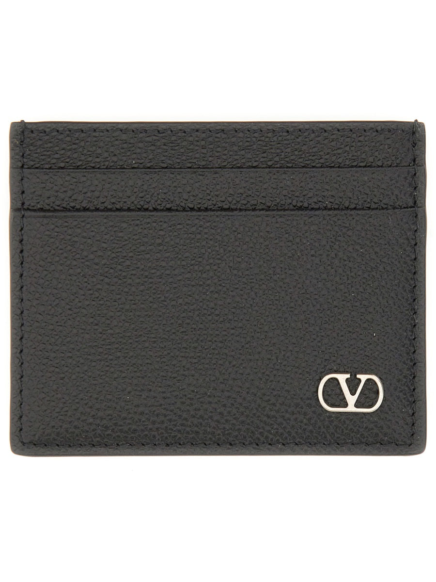 Valentino Garavani Men "Vlogo Signature" Card Holder VALENTINO GARAVANI