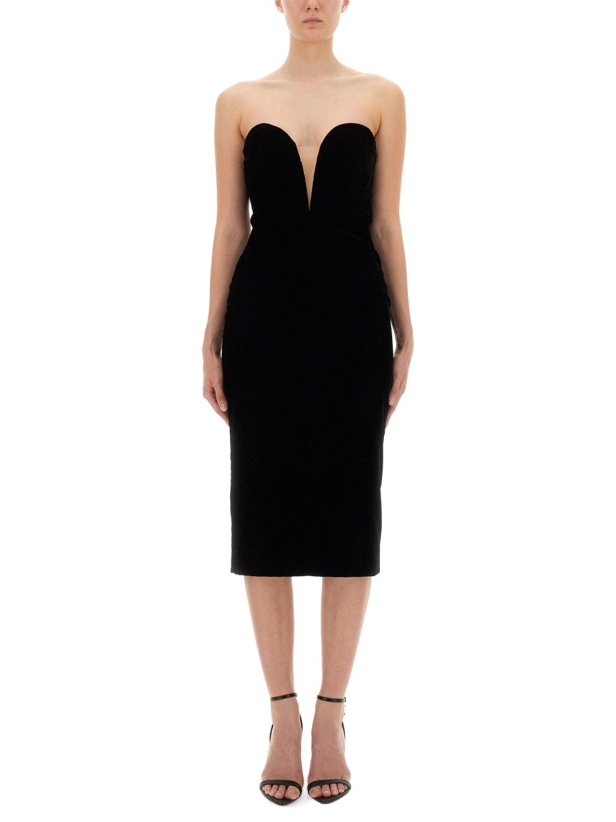 Tom Ford Women Velvet Cocktail Dress TOM FORD