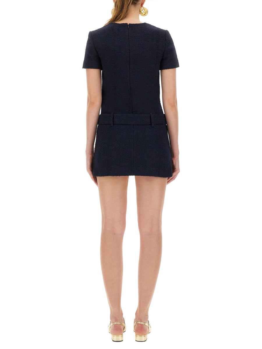 Self-Portrait Women Mini Boucle Dress SELF-PORTRAIT