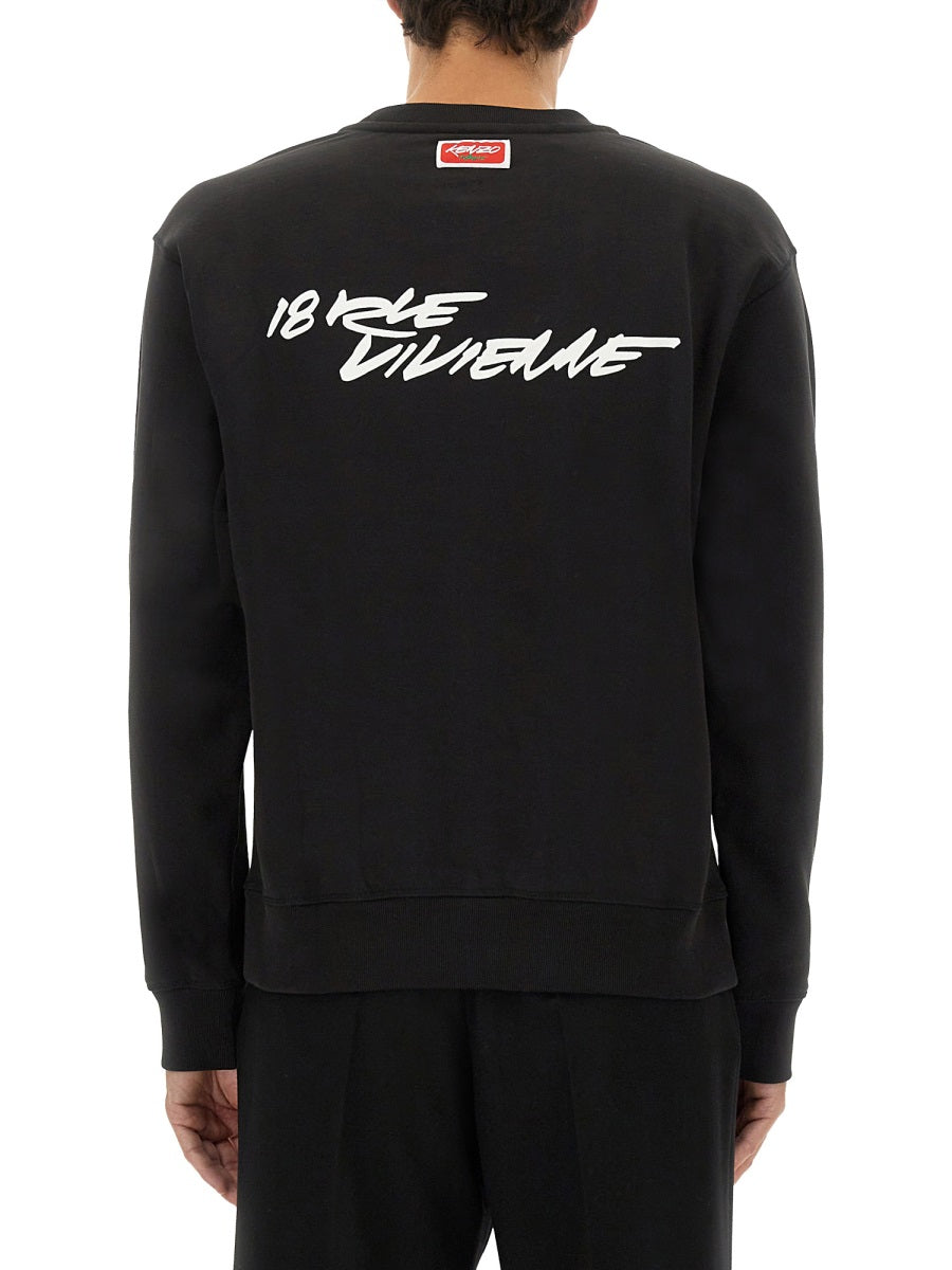 Kenzo Men Cotton Sweatshirt "Kenzo X Futura 2000" KENZO