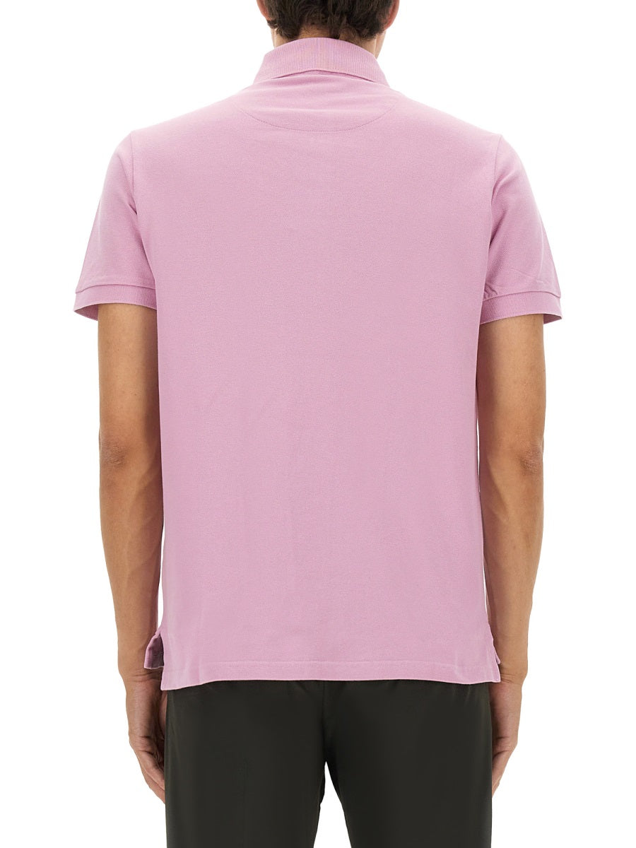 Etro Men Cotton Polo Shirt With Pegasus ETRO