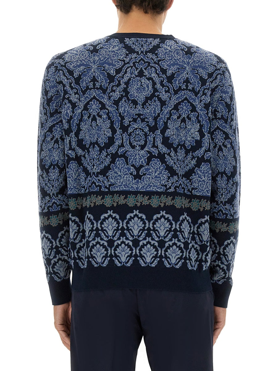 Etro Men Cotton Jacquard Knit ETRO