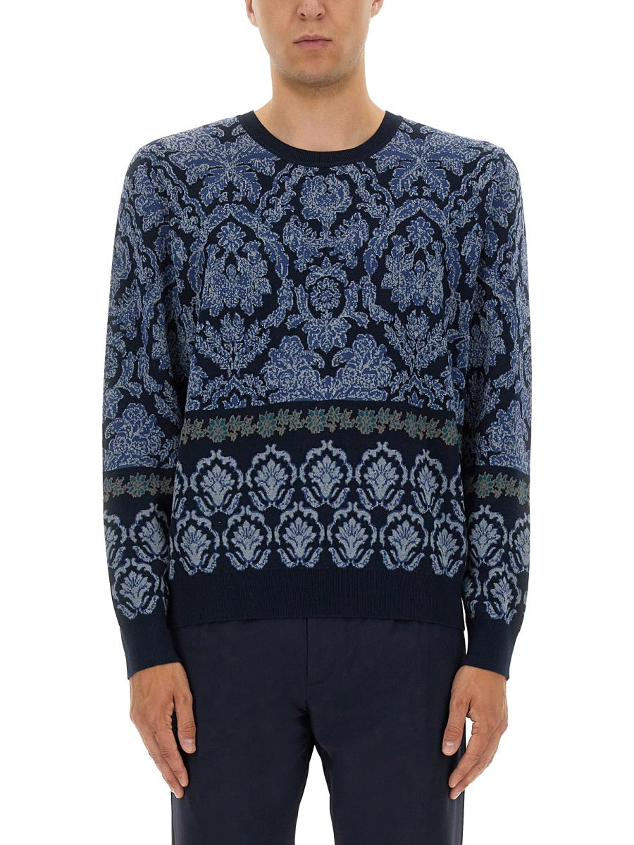 Etro Men Cotton Jacquard Knit ETRO