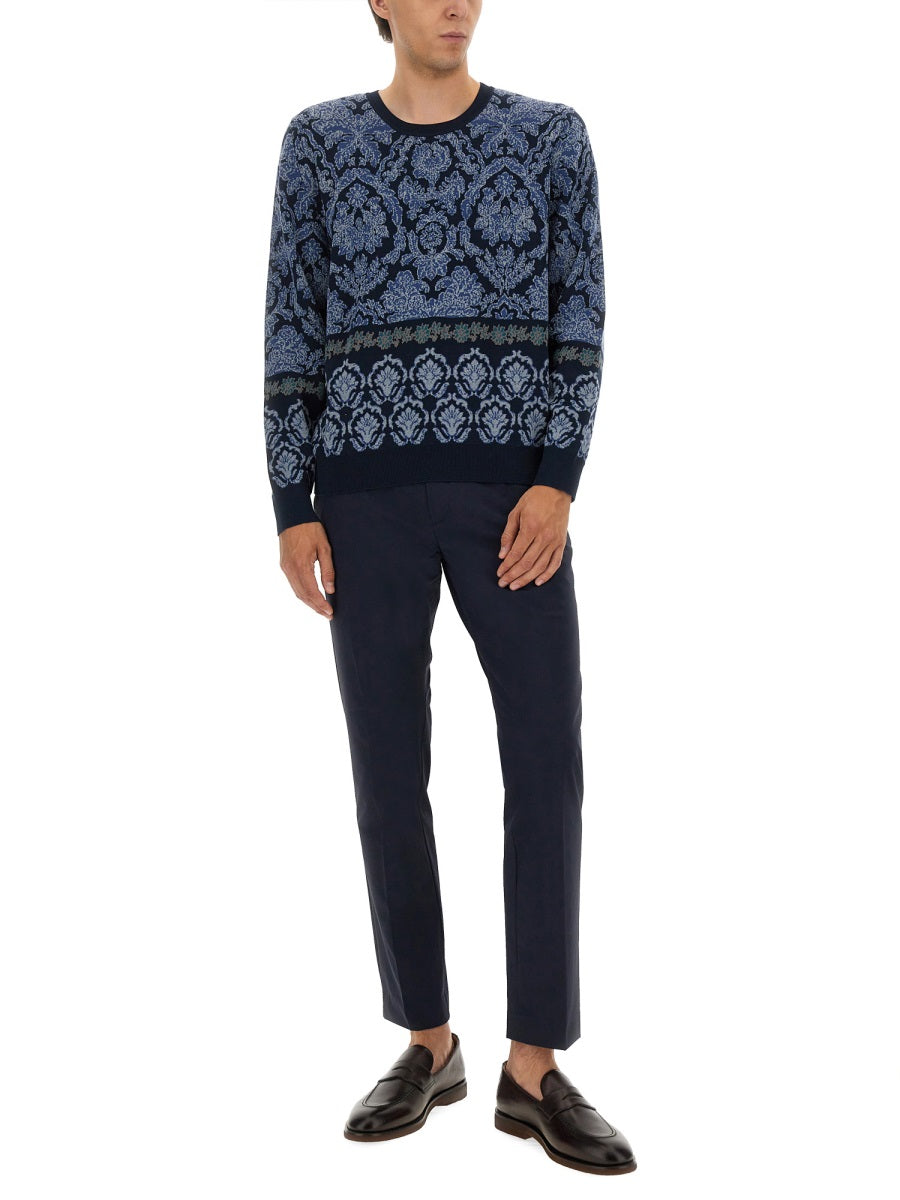 Etro Men Cotton Jacquard Knit ETRO