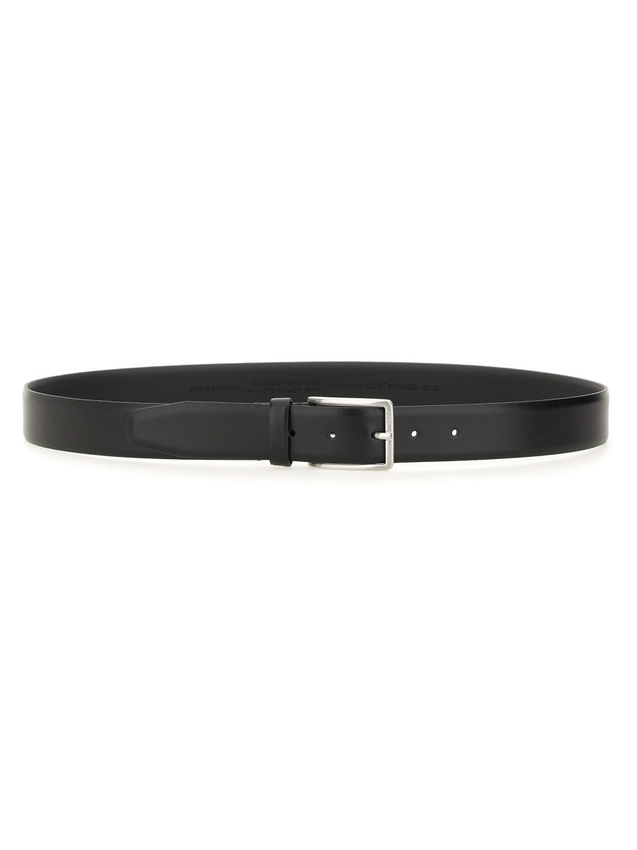 Boss Men Belt With Buckle BOSS