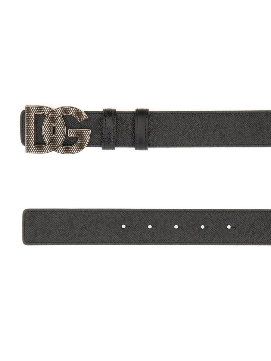 Dolce & Gabbana Men Loged Belt DOLCE & GABBANA