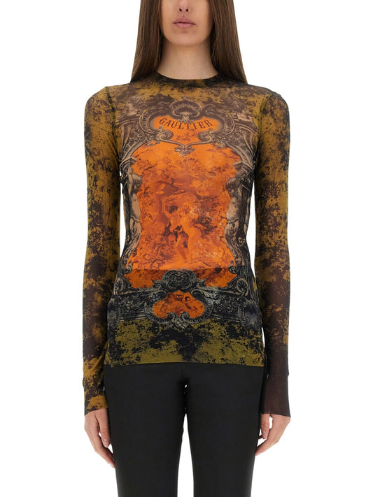 Jean Paul Gaultier Women Top "Médaillon" JEAN PAUL GAULTIER