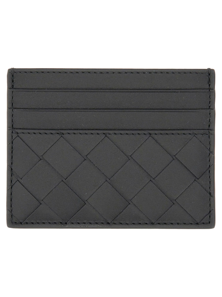 Bottega Veneta Men Woven Credit Card Holder BOTTEGA VENETA