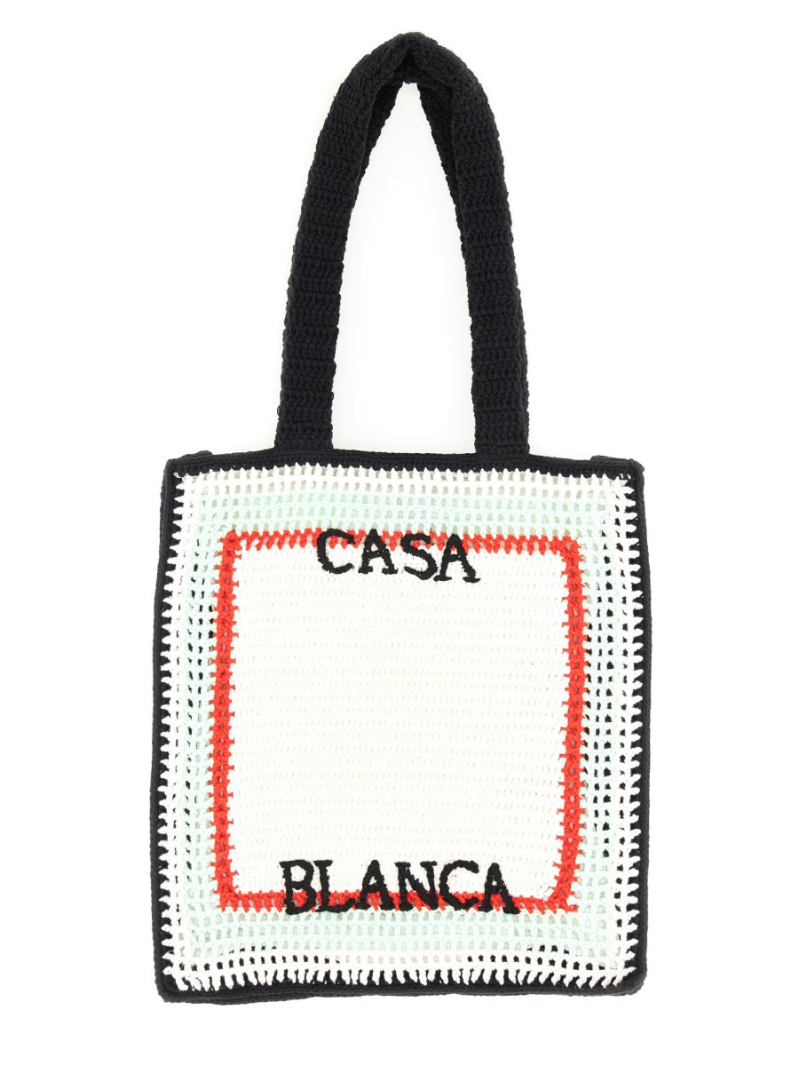 Casablanca Unisex Crochet Bag CASABLANCA