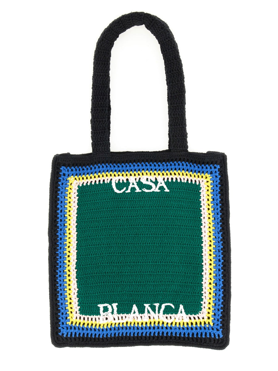Casablanca Unisex Crochet Bag CASABLANCA