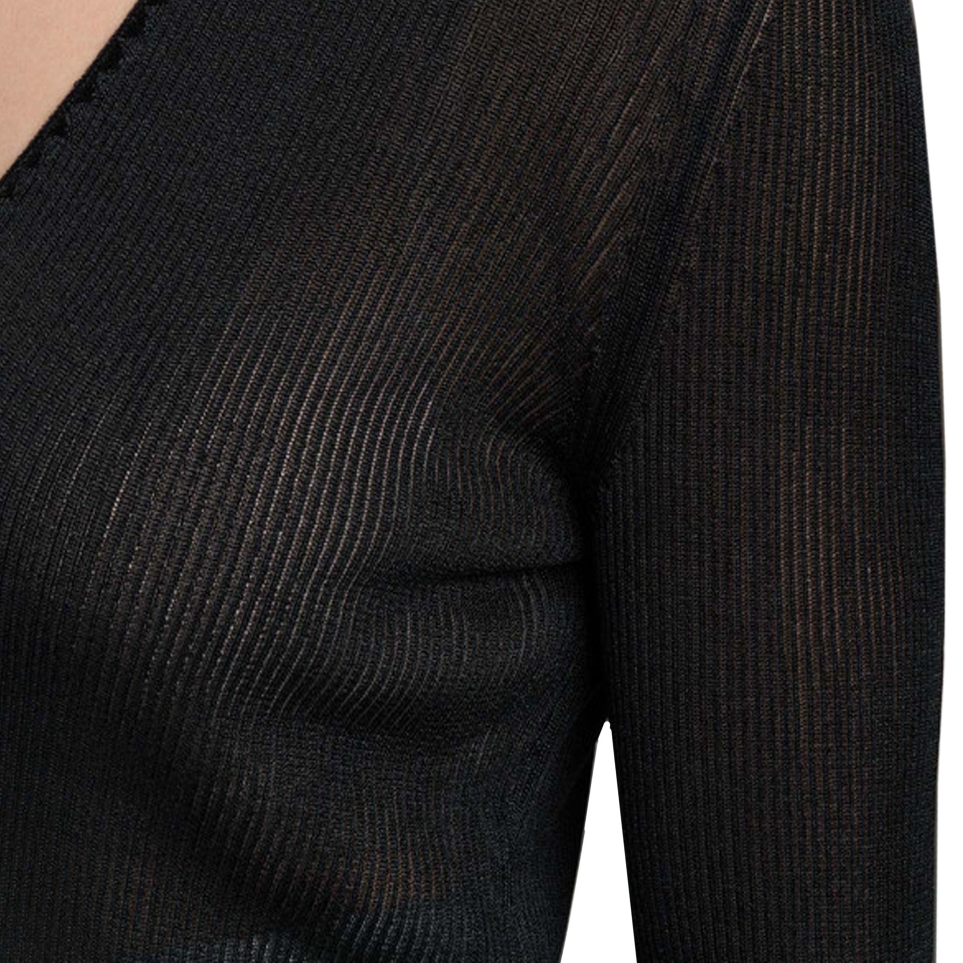 Tom Ford Sheer Fine-Ribbed Top Women TOM FORD