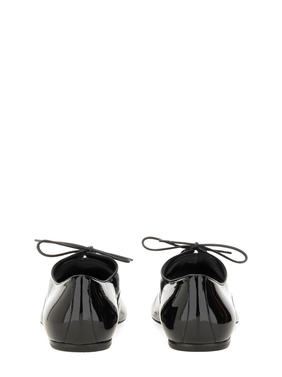 Dries Van Noten Men Shiny Leather Lace-Up Shoe DRIES VAN NOTEN