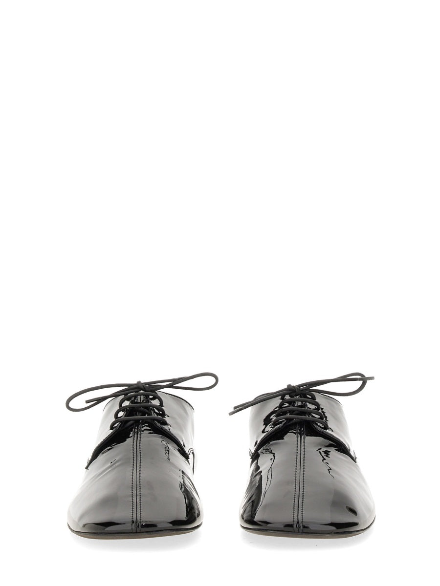 Dries Van Noten Men Shiny Leather Lace-Up Shoe DRIES VAN NOTEN
