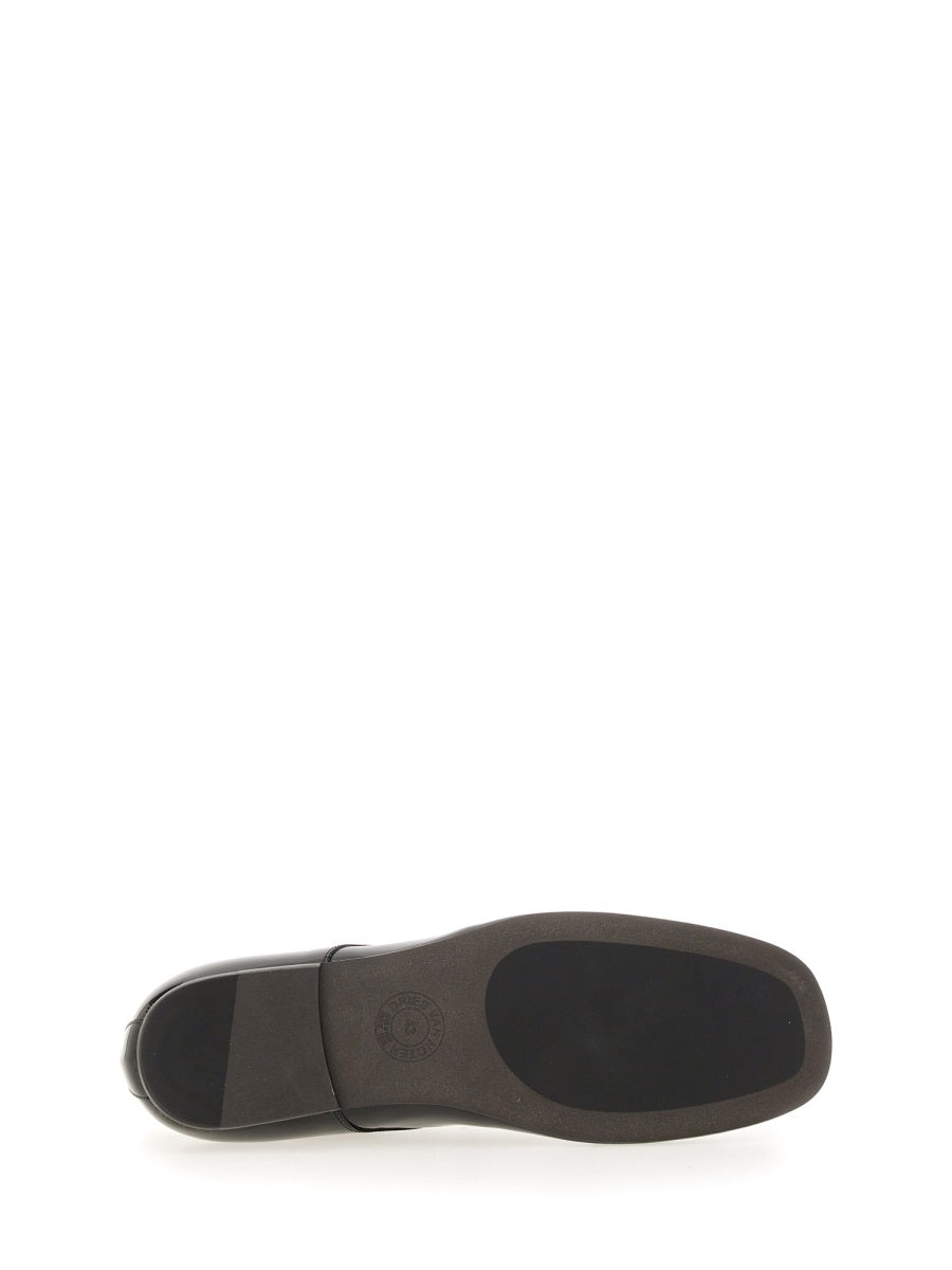 Dries Van Noten Men Shiny Leather Lace-Up Shoe DRIES VAN NOTEN