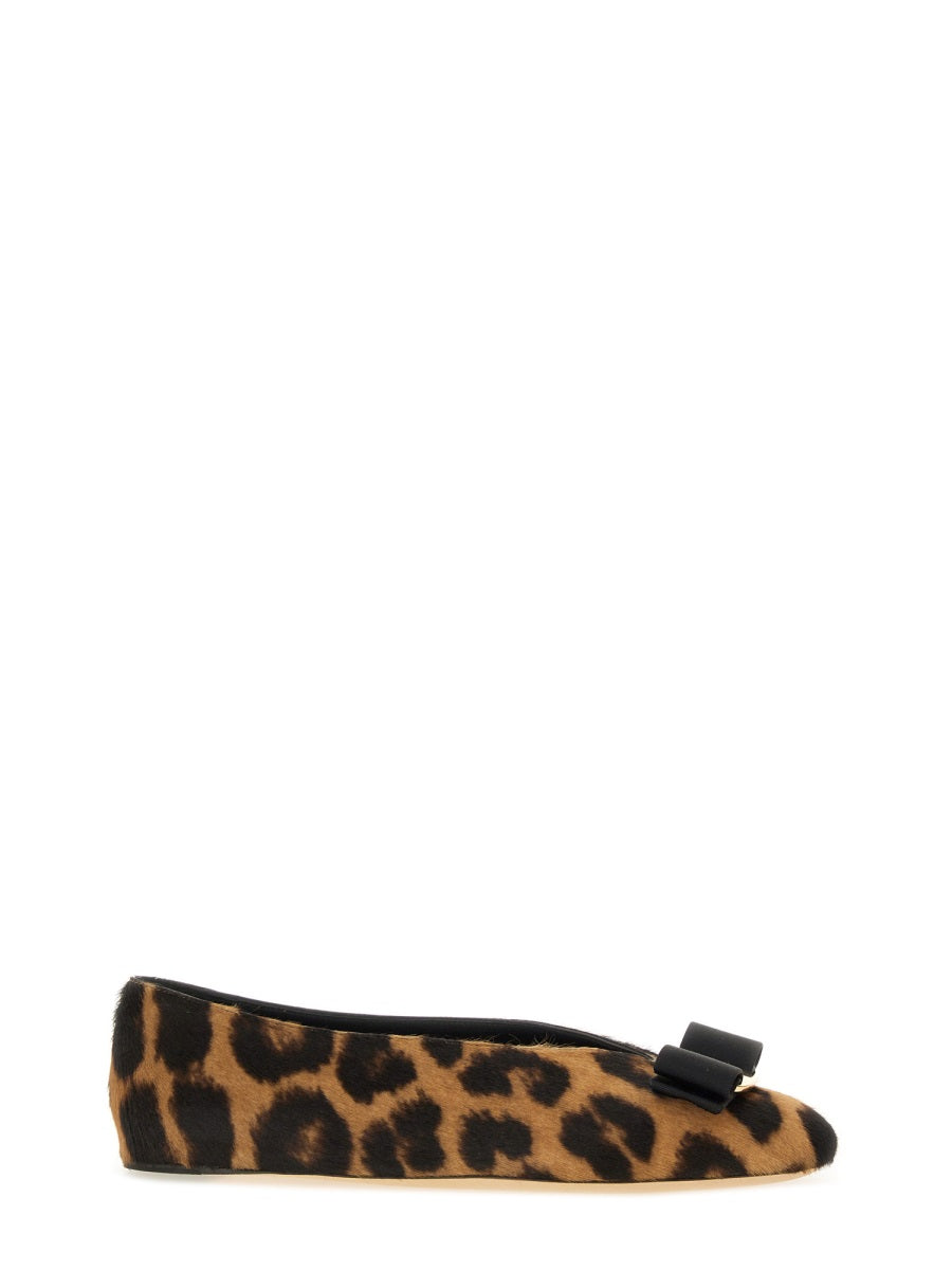 Ferragamo Women "Vara" Ballerina With Bow FERRAGAMO