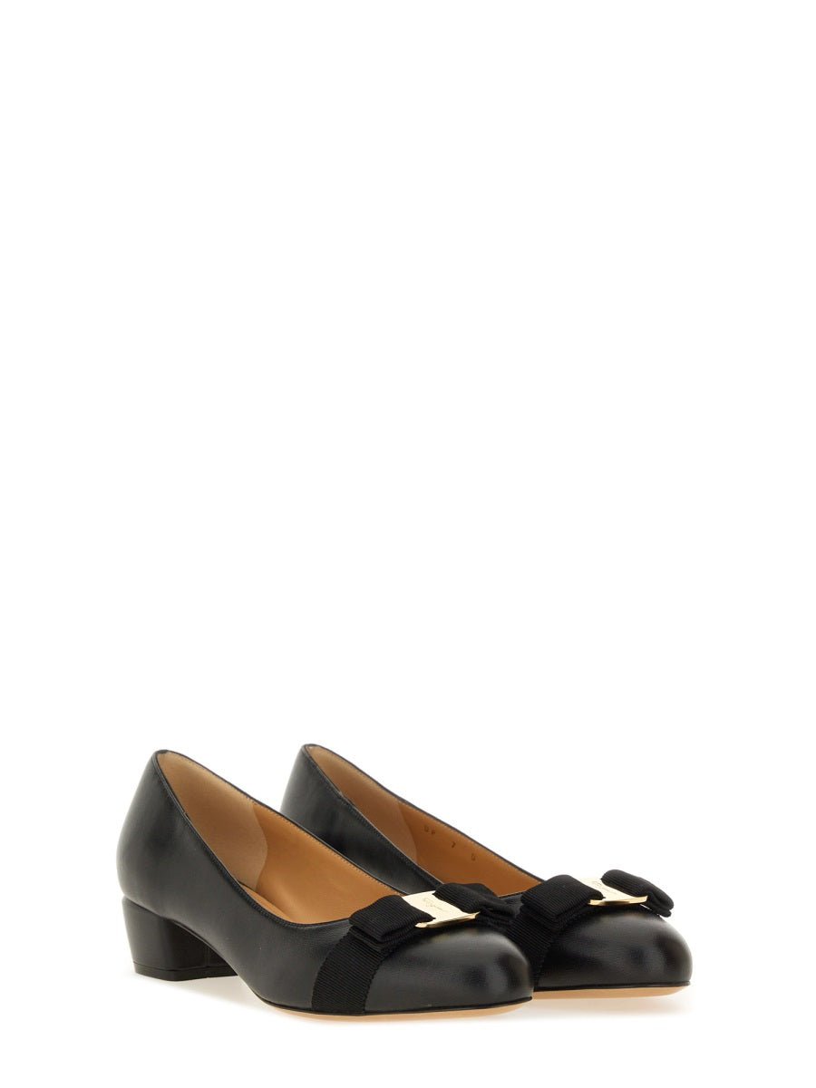 Ferragamo Women Leather "Vara" Shoe FERRAGAMO