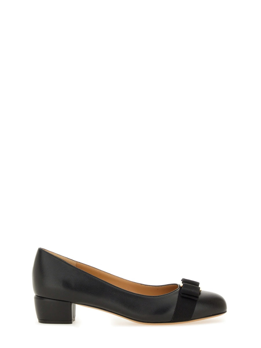 Ferragamo Women Leather "Vara" Shoe FERRAGAMO