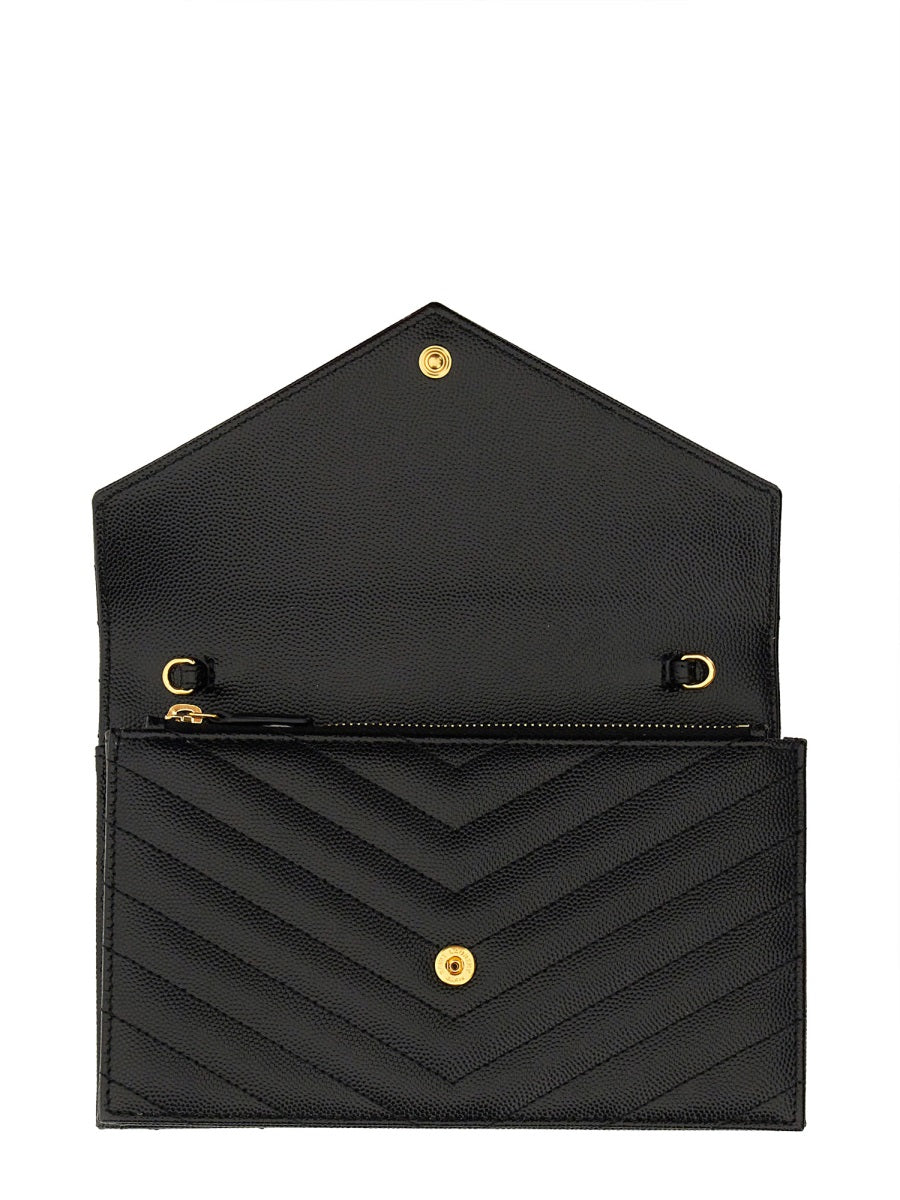 Saint Laurent Women "Envelope Cassandre" Wallet With Chain SAINT LAURENT