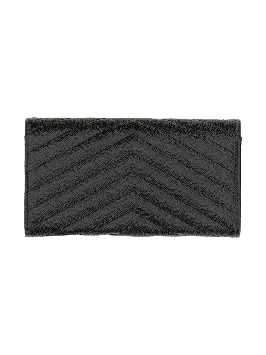 Saint Laurent Women Portafogli Con Logo Monogram SAINT LAURENT