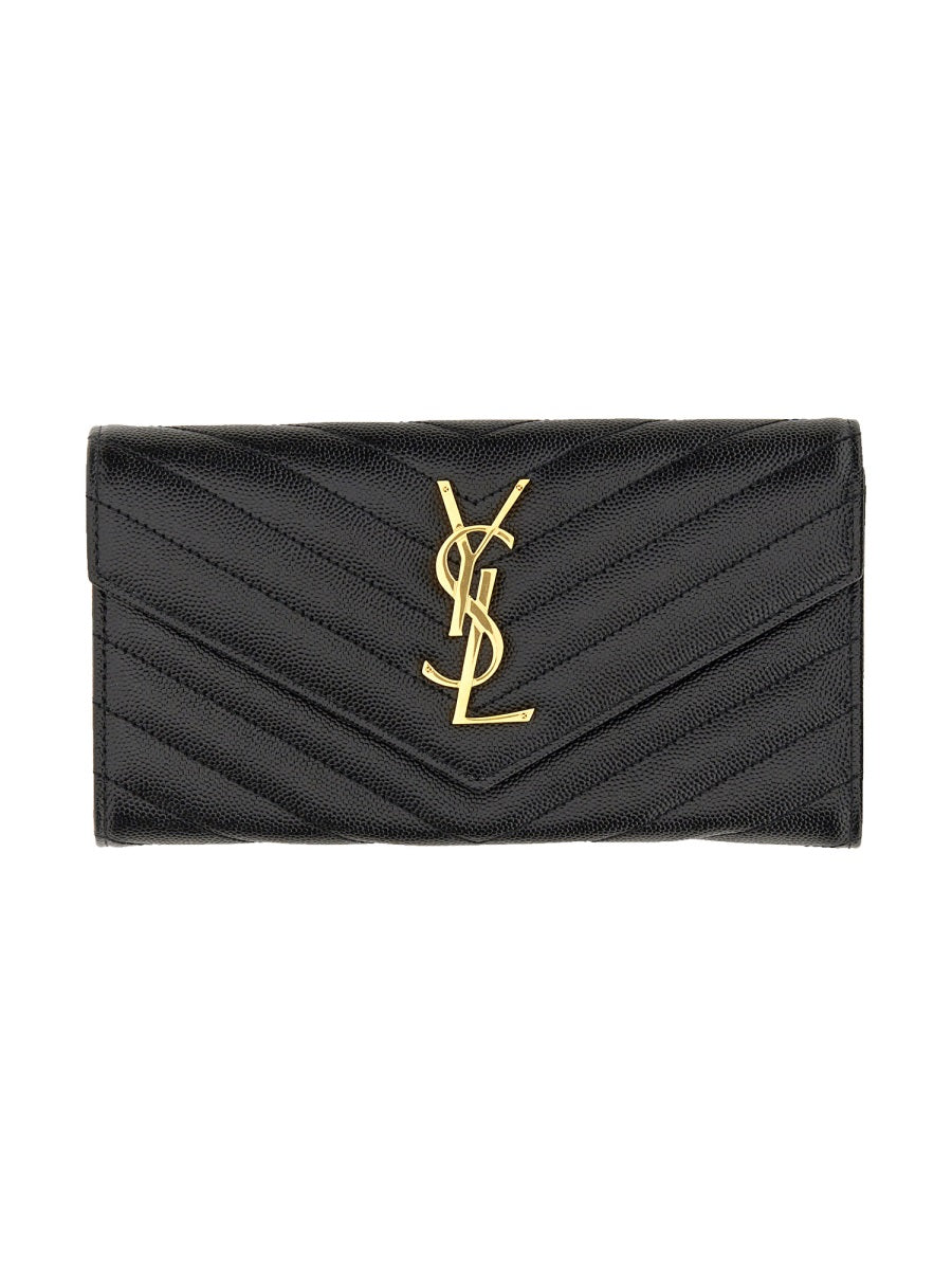 Saint Laurent Women Portafogli Con Logo Monogram SAINT LAURENT