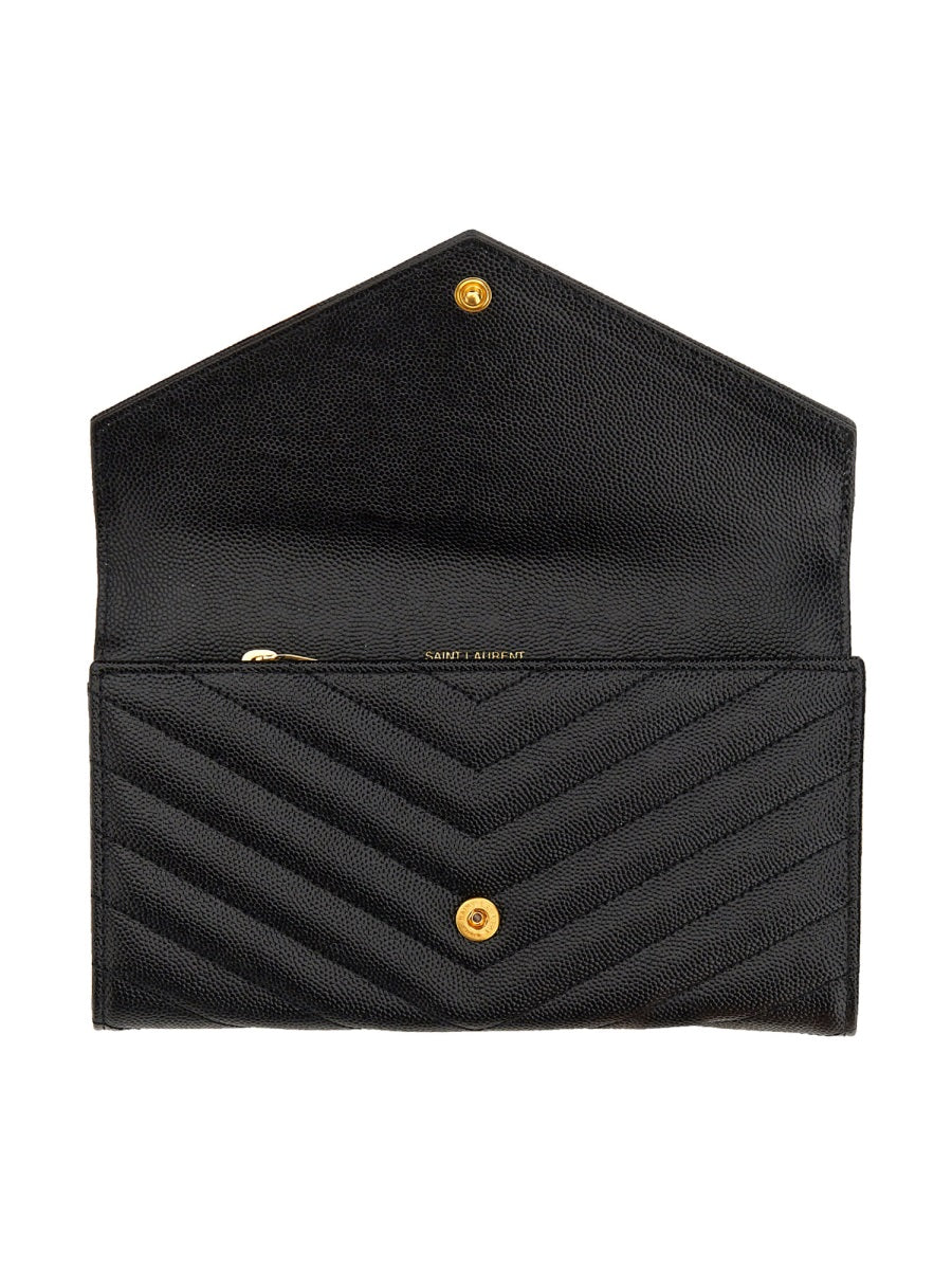 Saint Laurent Women Portafogli Con Logo Monogram SAINT LAURENT