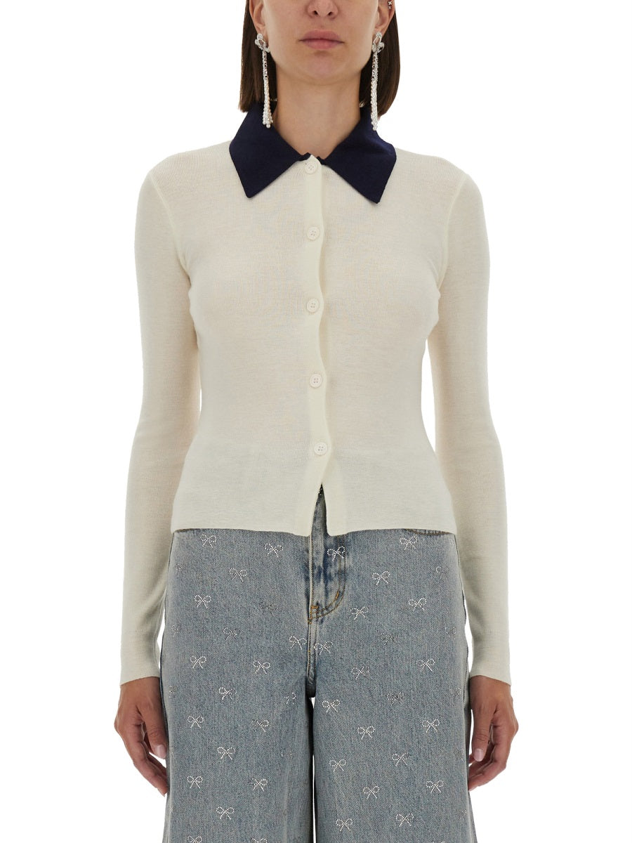 Self-Portrait Women Merino Wool Cardigan SELF-PORTRAIT