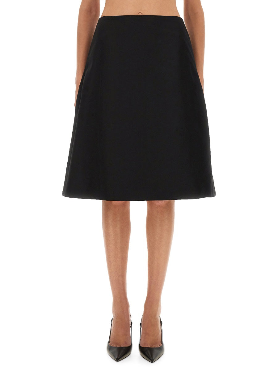 Alexander Mcqueen Women Flared Midi Skirt ALEXANDER MCQUEEN