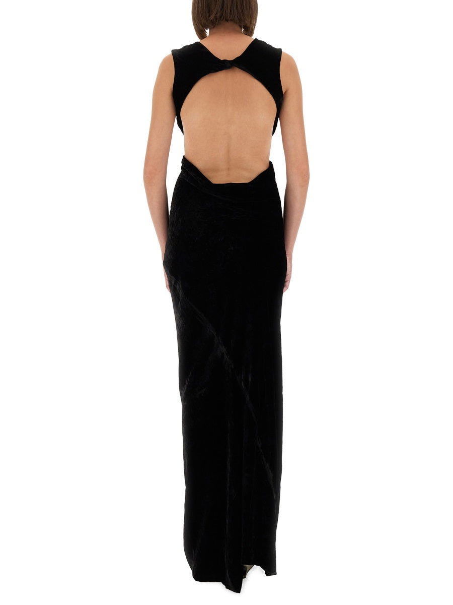 Rick Owens Women Dress With Open Back RICK OWENS